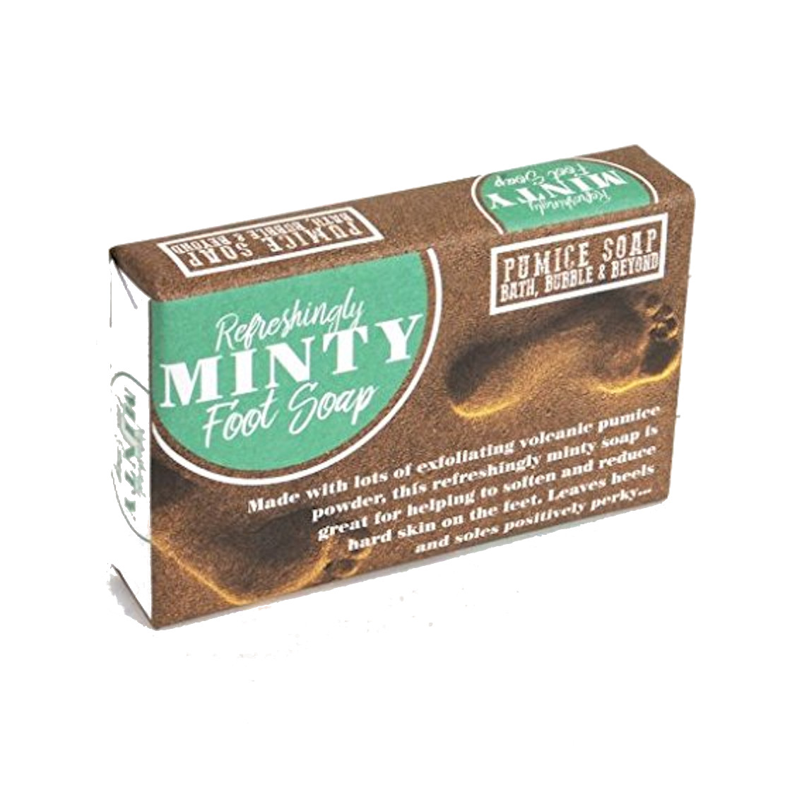 Bath Bubble and Beyond Refreshing Minty Foot Pumice Soap