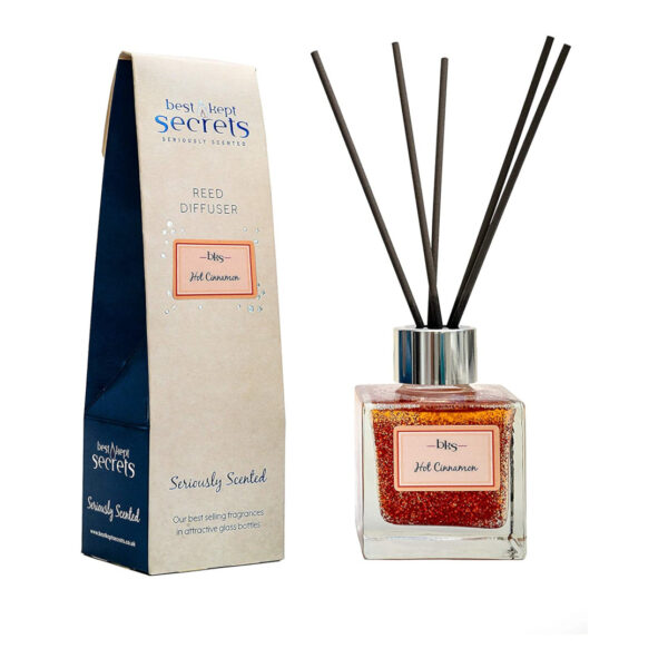 Best Kept Secrets Hot Cinnamon Sparkly Reed Diffuser 100ml