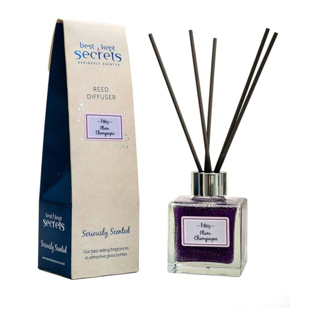 Best Kept Secrets Plum Champagne Sparkly Reed Diffuser 100ml