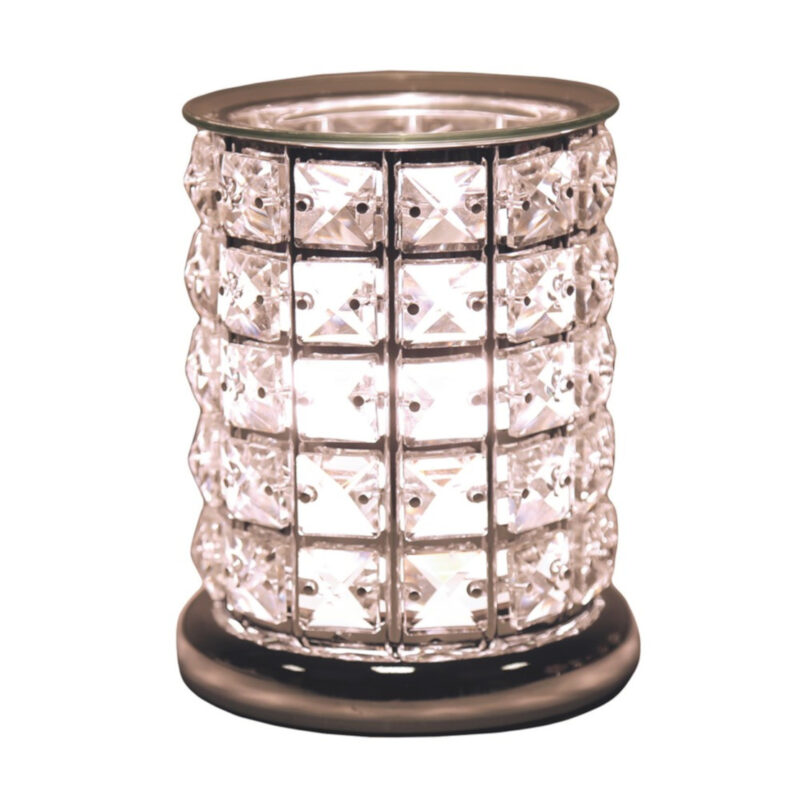 Aroma by Aromatize Clear Crystal Electric Wax Burner - Beauty Of Flames