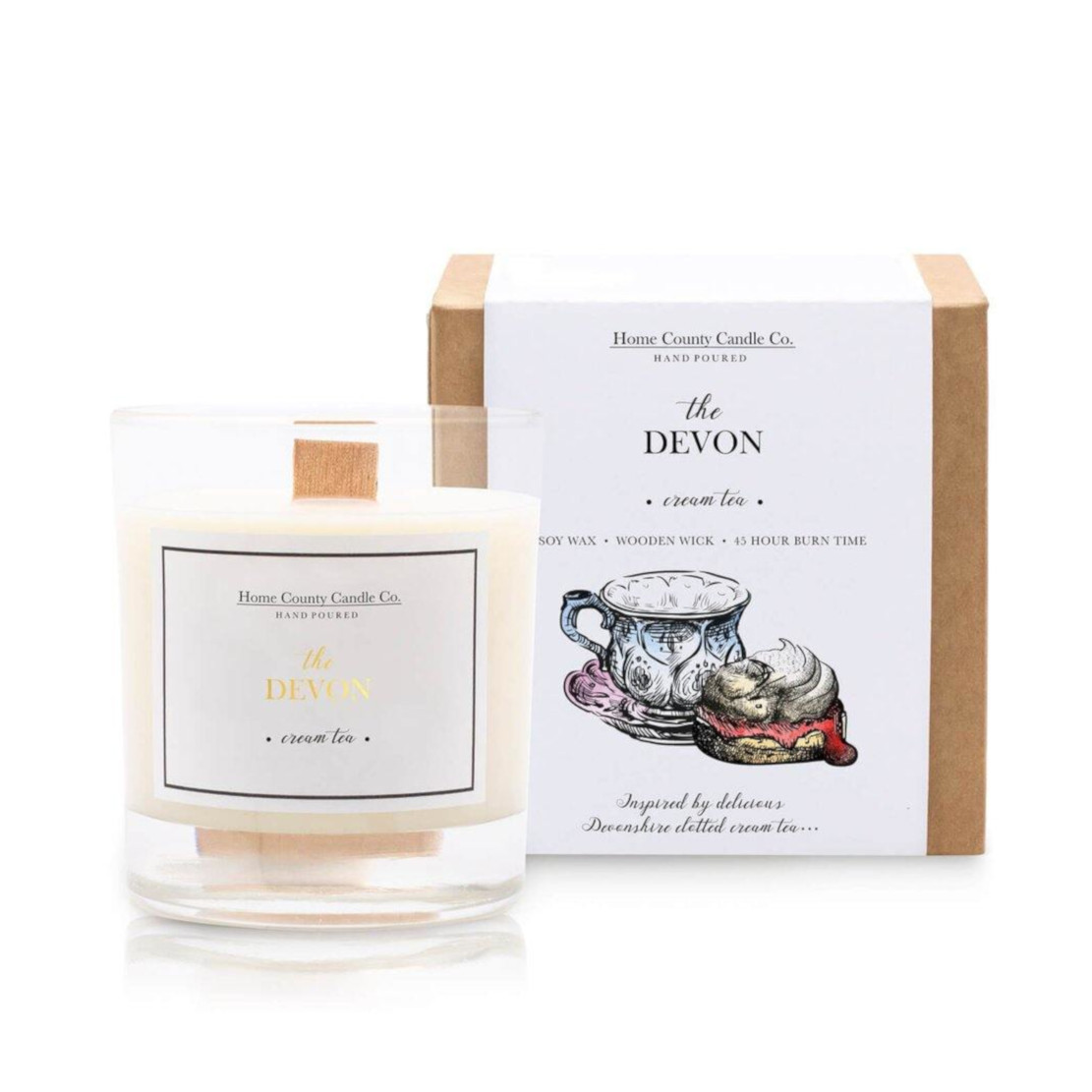 Home County Candle Devon 200g Soy Candle