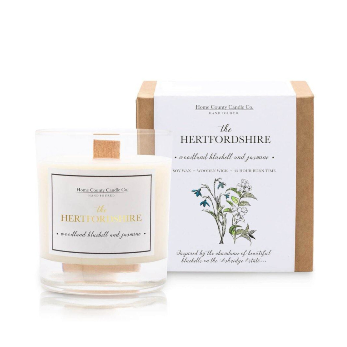 Home County Candle Hertfordshire 200g Soy Candle