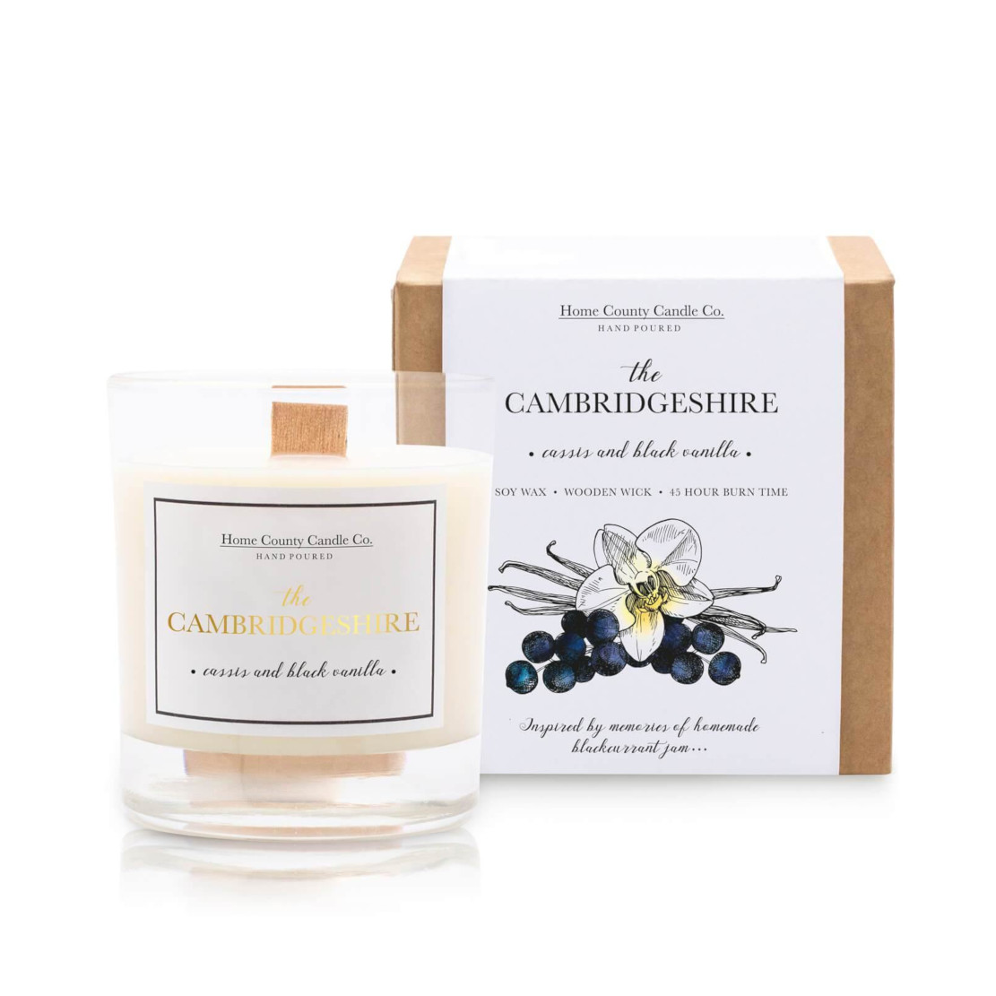 Home County Candle Cambridgeshire 200g Soy Candle