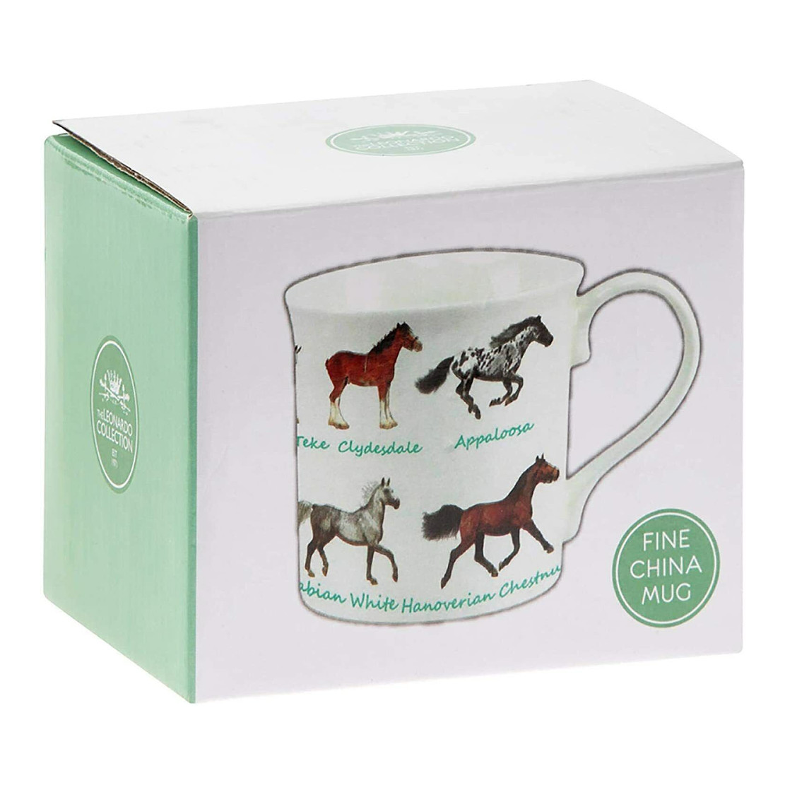 Leonardo Horses Mug Gift Boxed