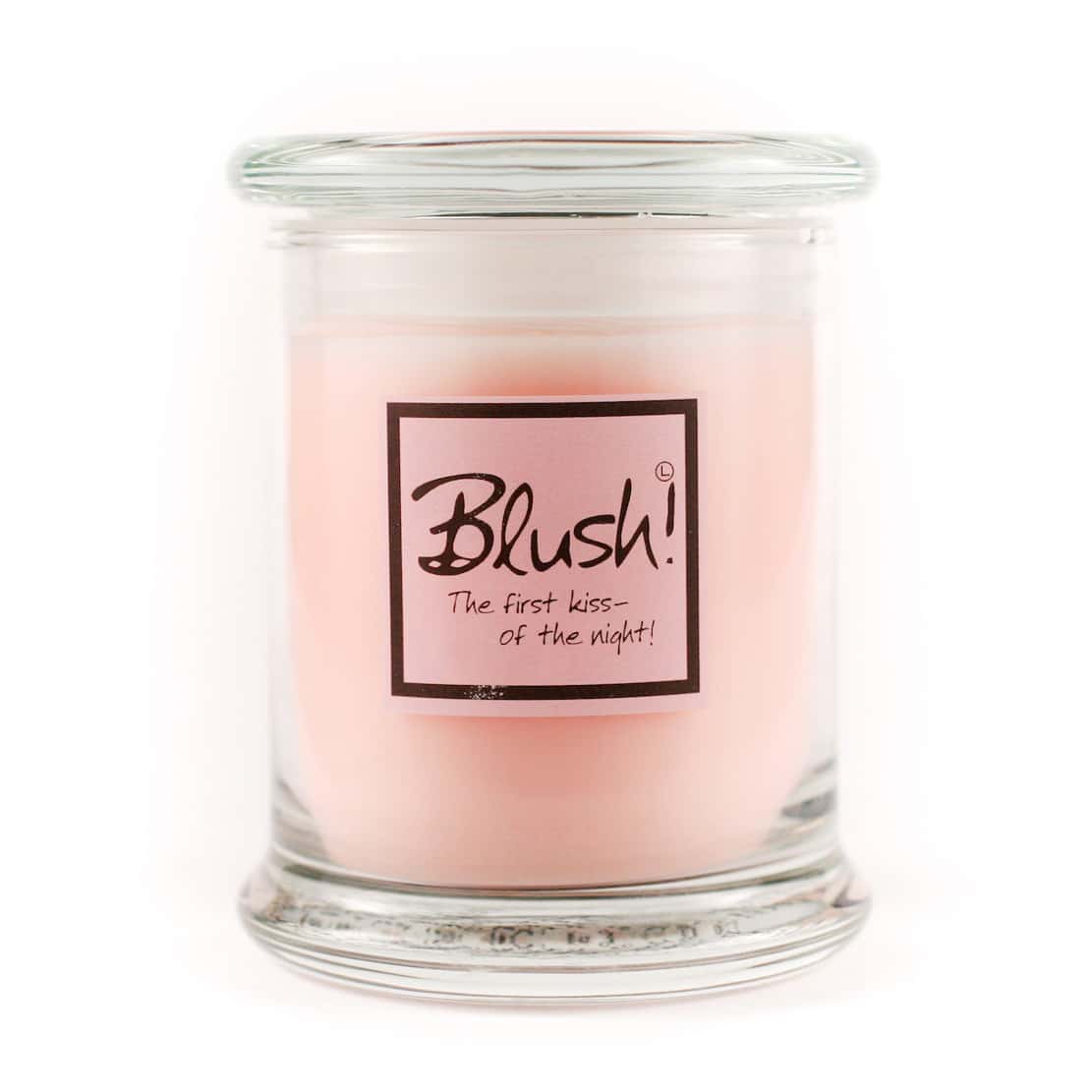 Lily Flame Blush Candle Jar