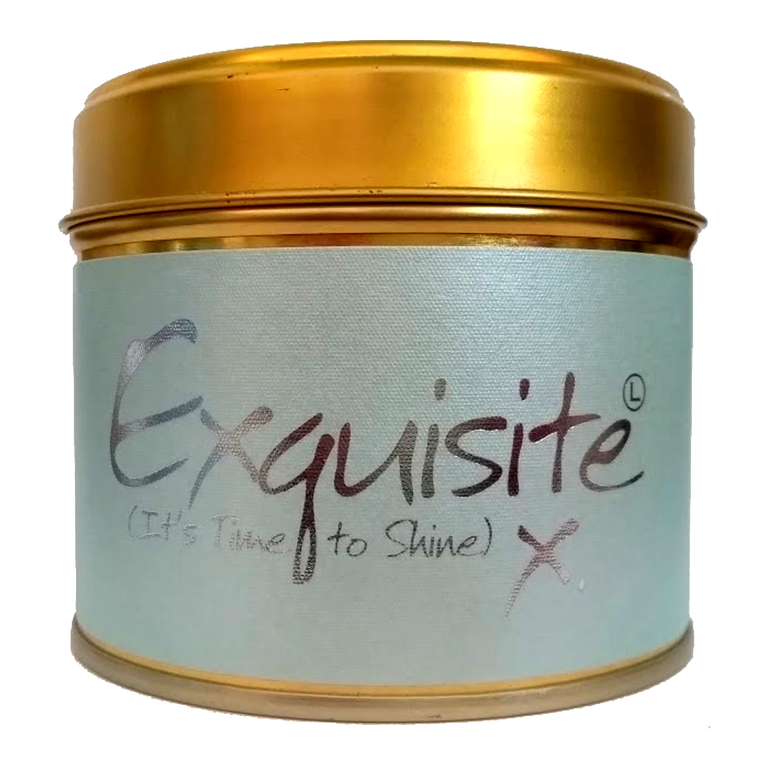 Lily Flame Exquisite Tin Candle