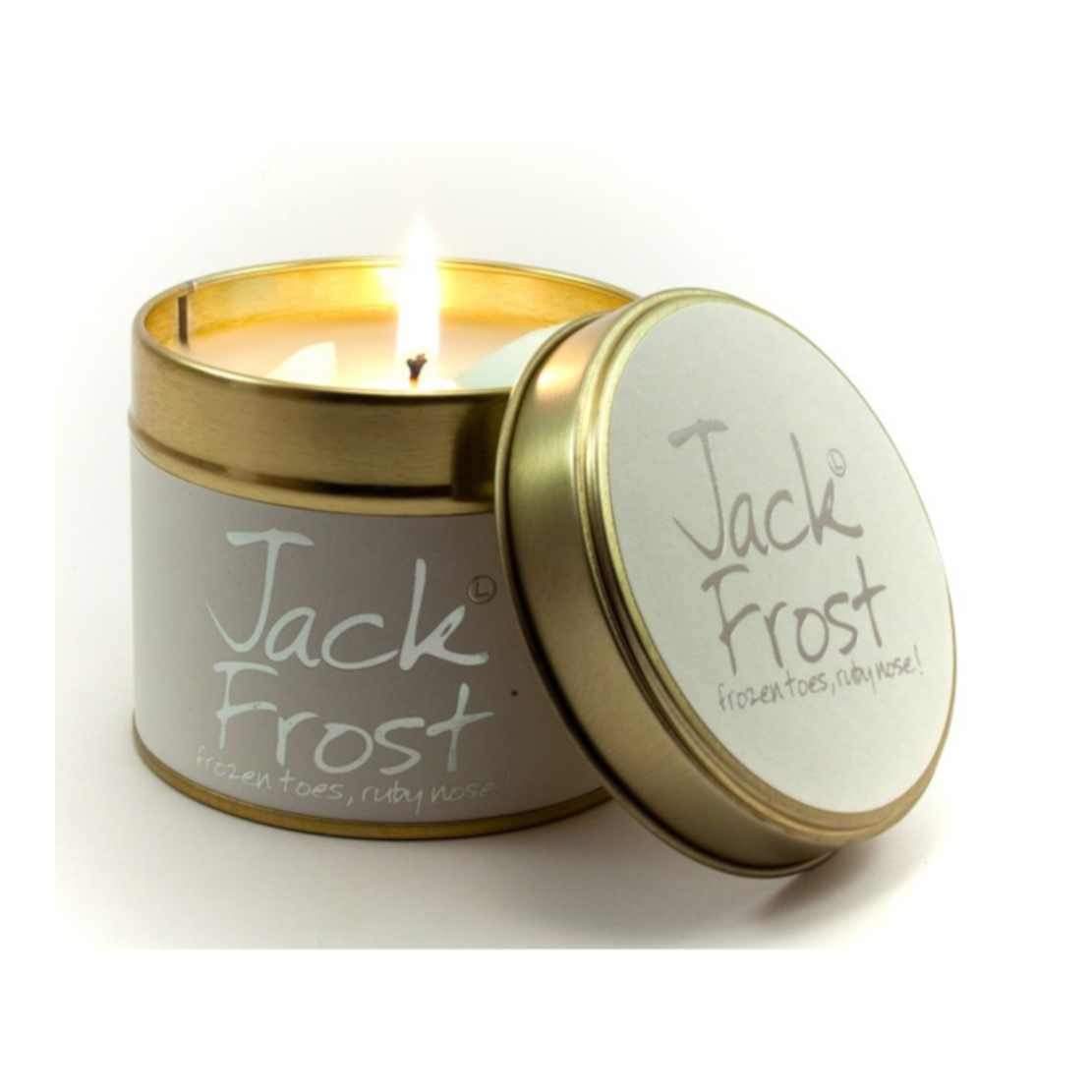 Lily Flame Jack Frost Scented Tin Candle