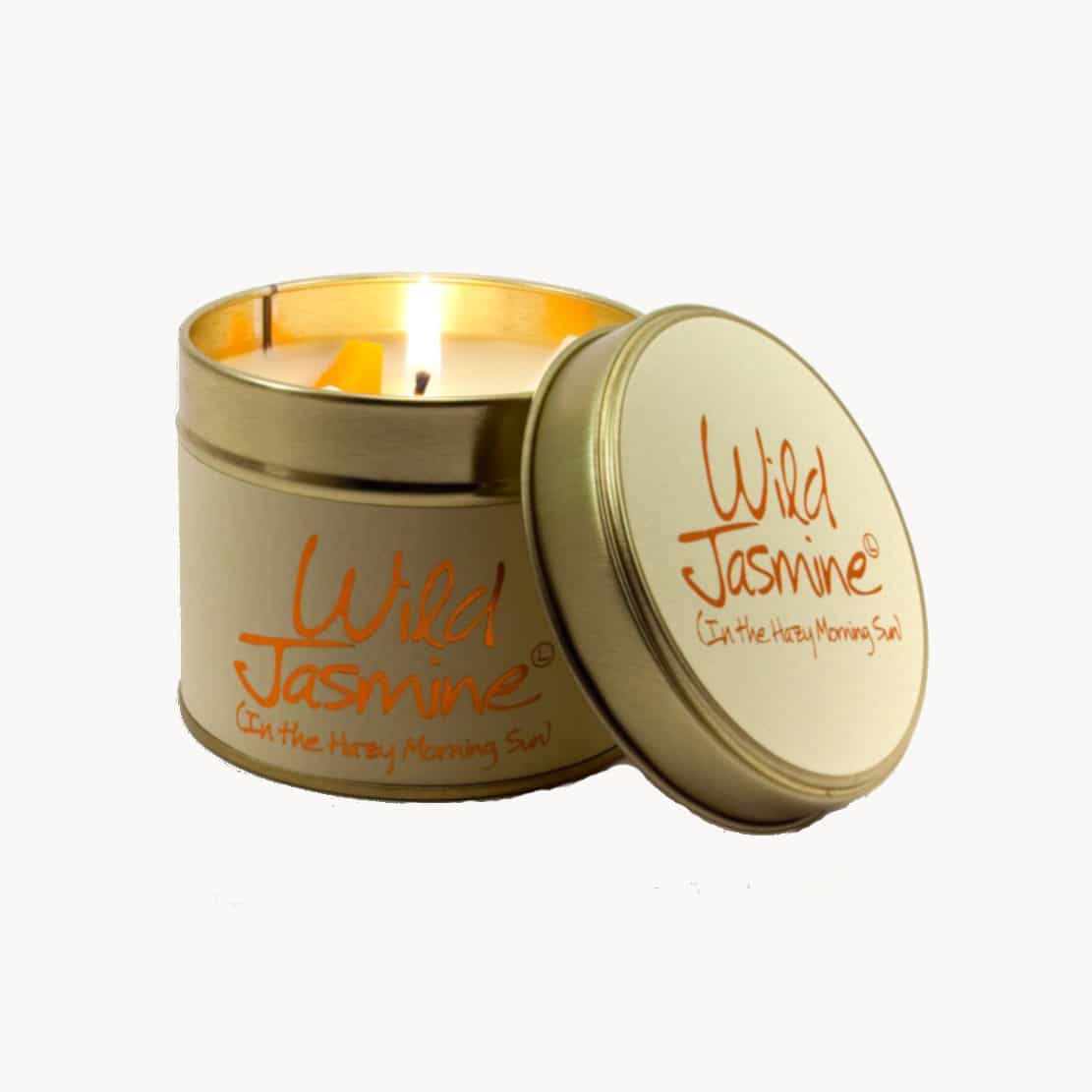 Lily Flame Wild Jasmine Tin Candle