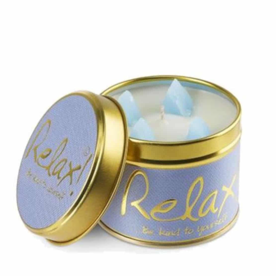 Lily Flame Relax Tin candle