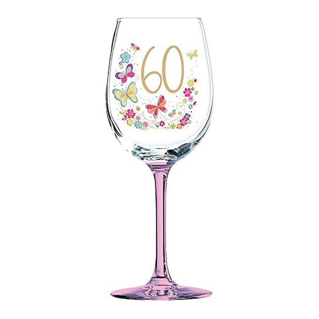 Lulu 60th Birthday Celebration Wine Glass