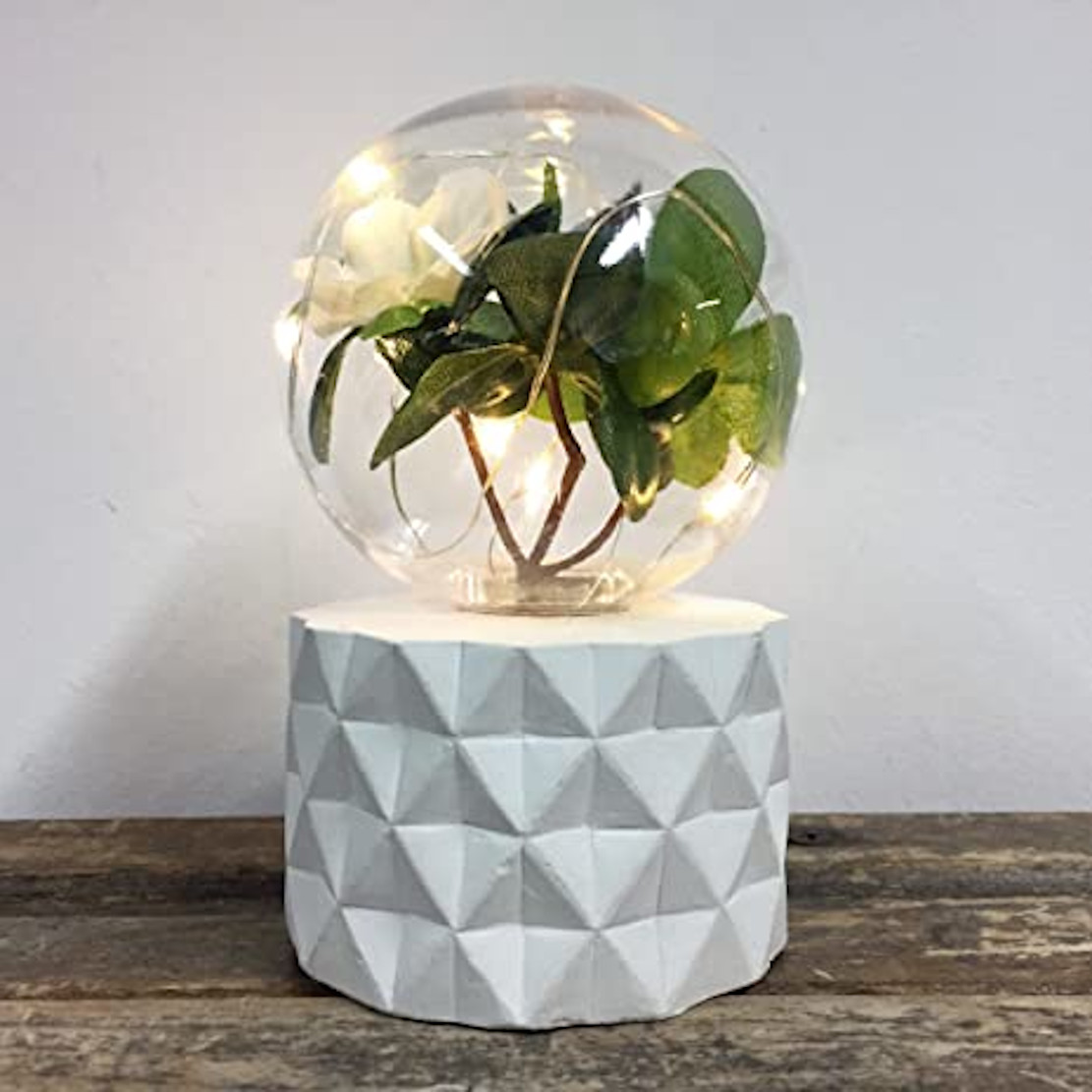 Luxa Plant Lamp Flower With Facet Base