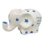 My First Elephant Bank in Blue