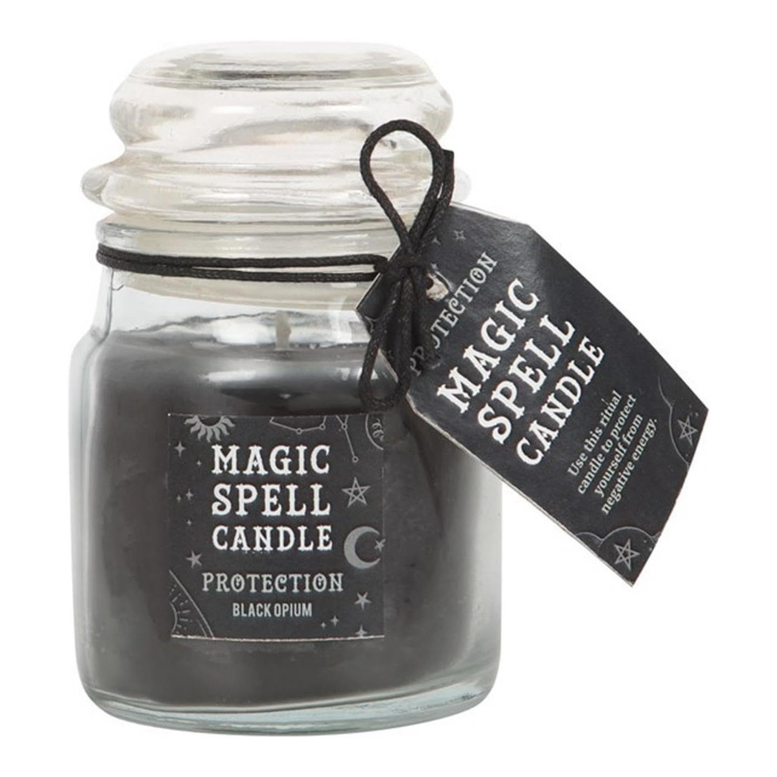 Opium Protection Magic Spell Candle Jar