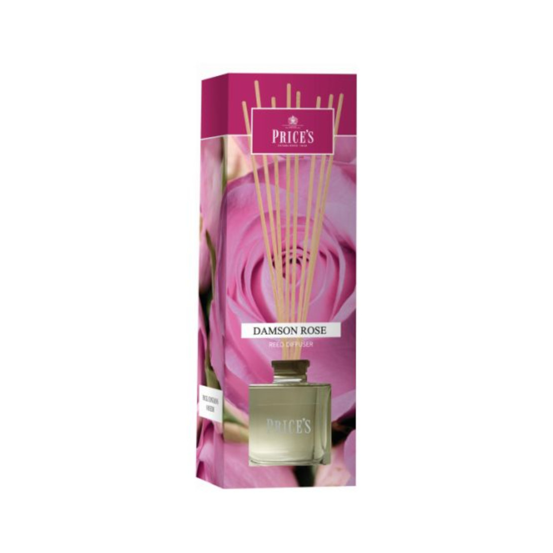 Prices Candles Damson Rose Reed Diffuser 100ml