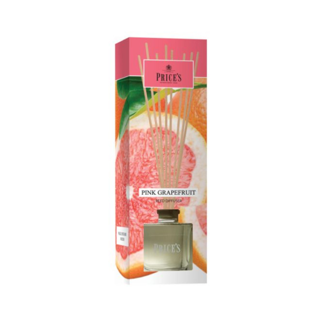 Prices Candles Pink Grapefruit Reed Diffuser 100ml