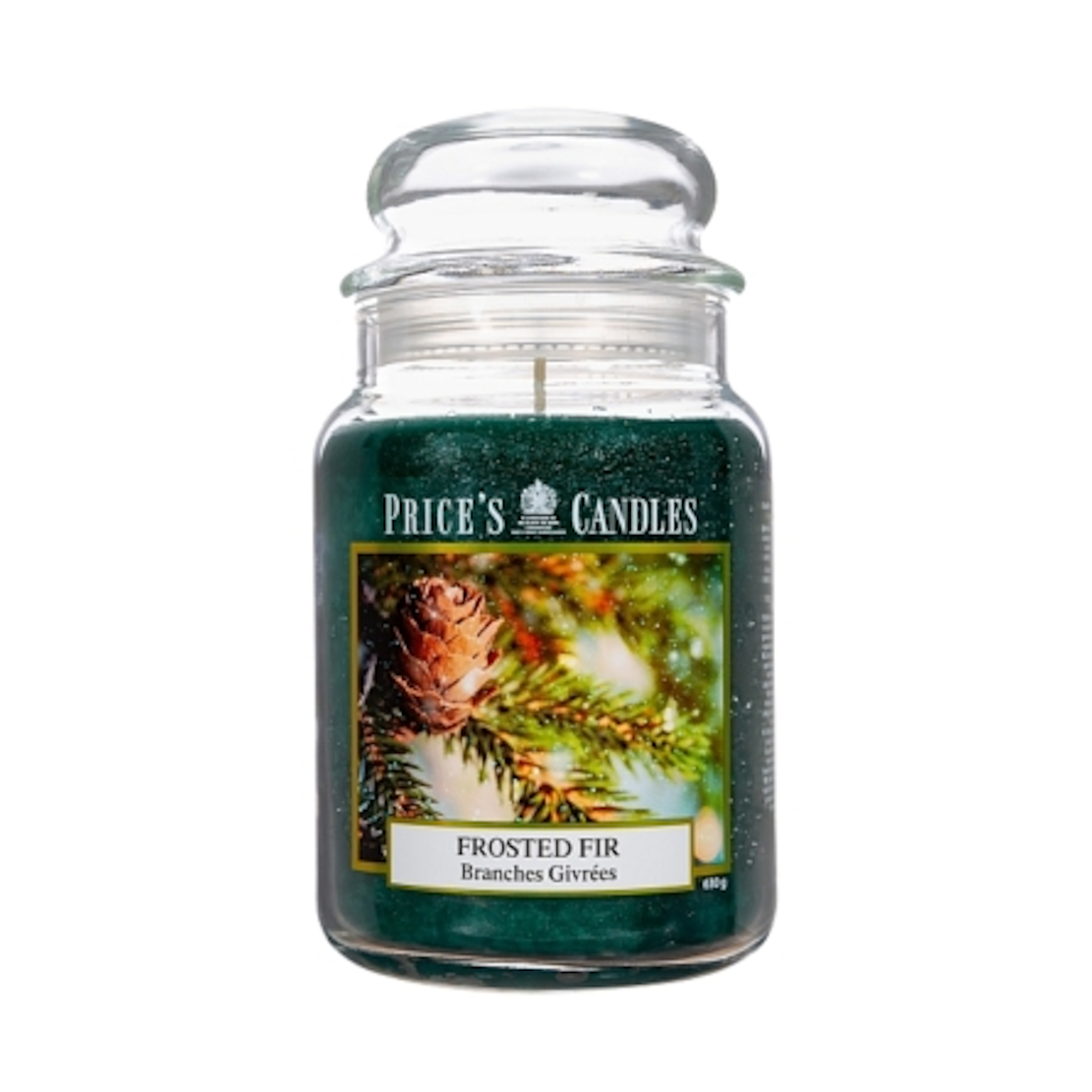Prices Candles Frosted Fir Large Jar