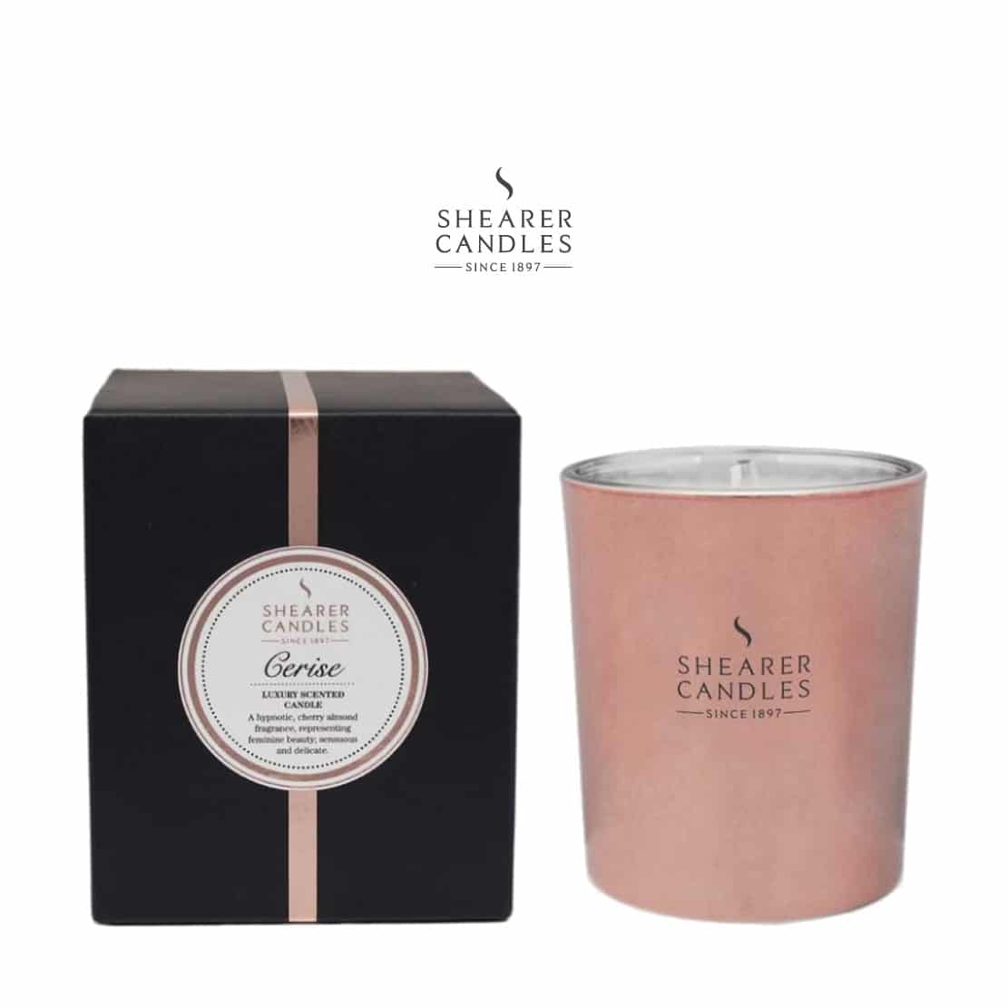 Shearer Cerise 30cl Glass Gift Boxed Candle
