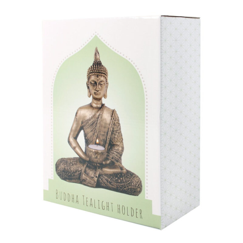 Sitting Thai Buddha Tealight Holder