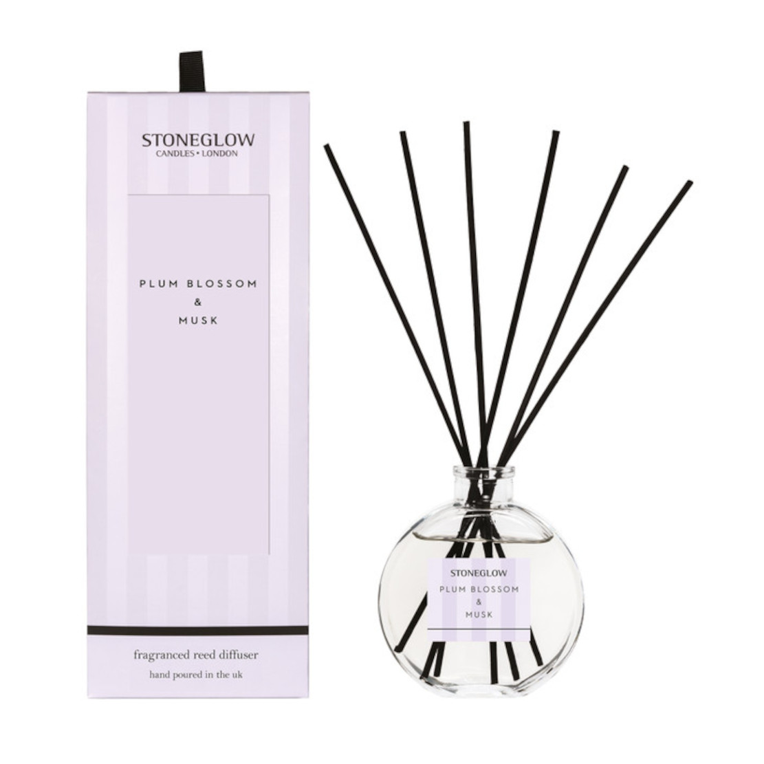 Stoneglow Plum Blossom & Musk Reed Diffuser 120ml