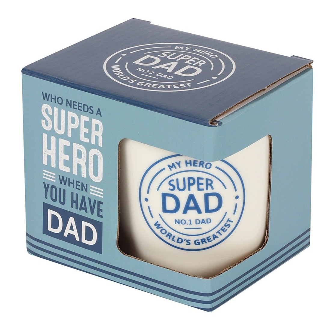 Super Dad Ceramic Mug Gift Boxed