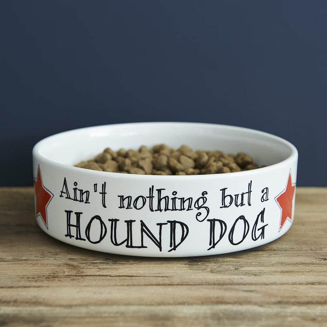 Sweet William Aint Nothing But A Hound Dog - Small Dog Bowl