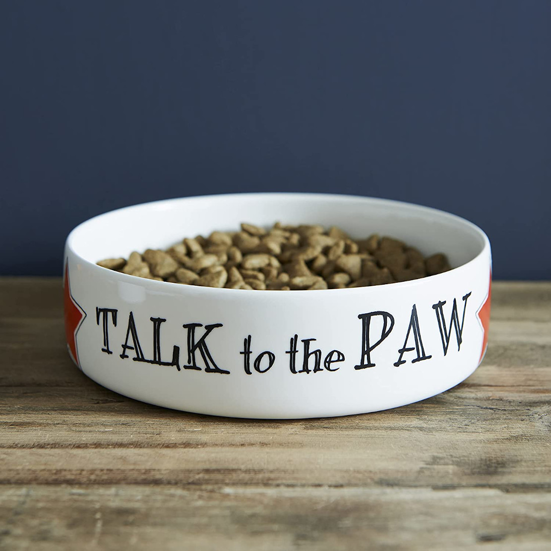 Sweet William Talk To The Paw - Large Dog Bowl