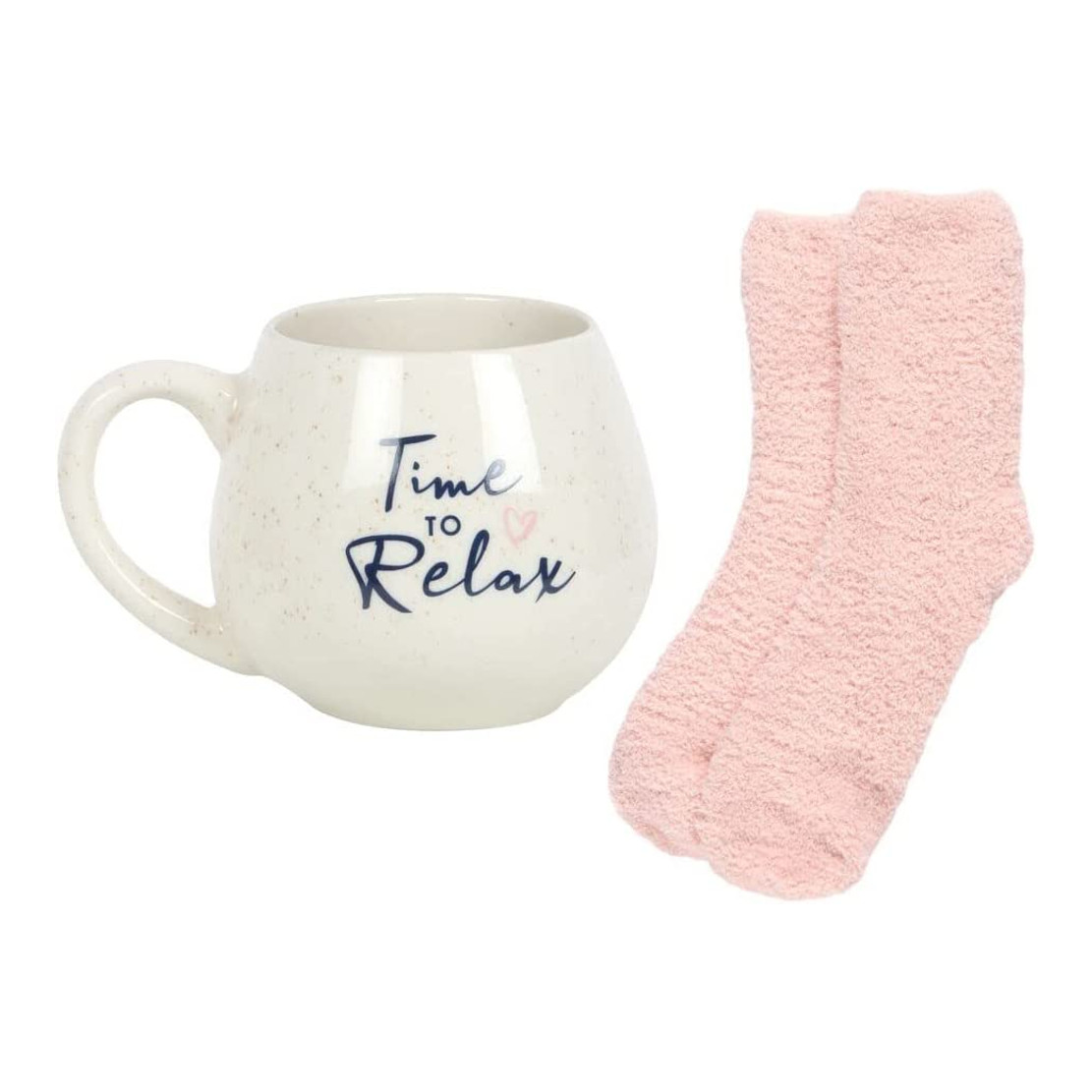 Time to Relax Mug and Sock Gift Set