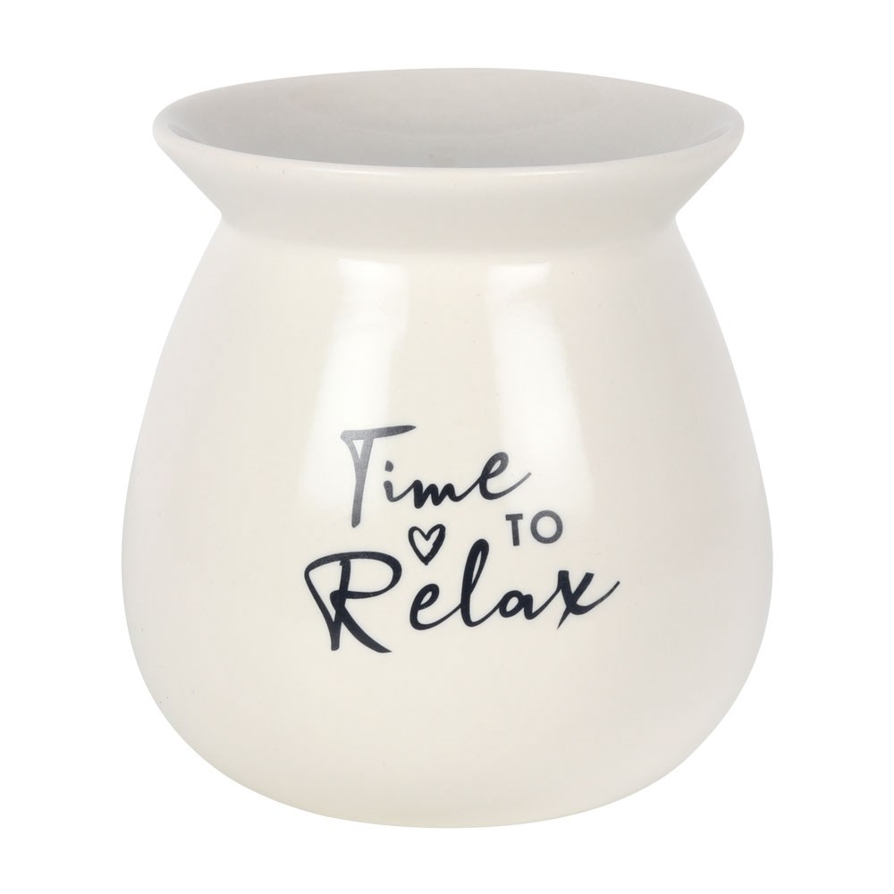 Time to Relax Pacific Breeze Eco Soy Wax Melt Burner Gift Set