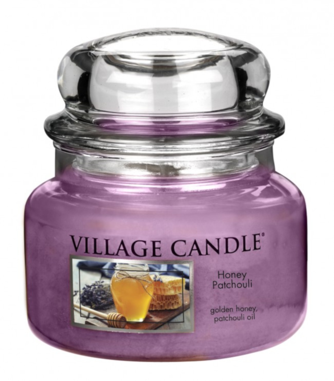 Village Candle Honey Patchouli Small Jar 262g
