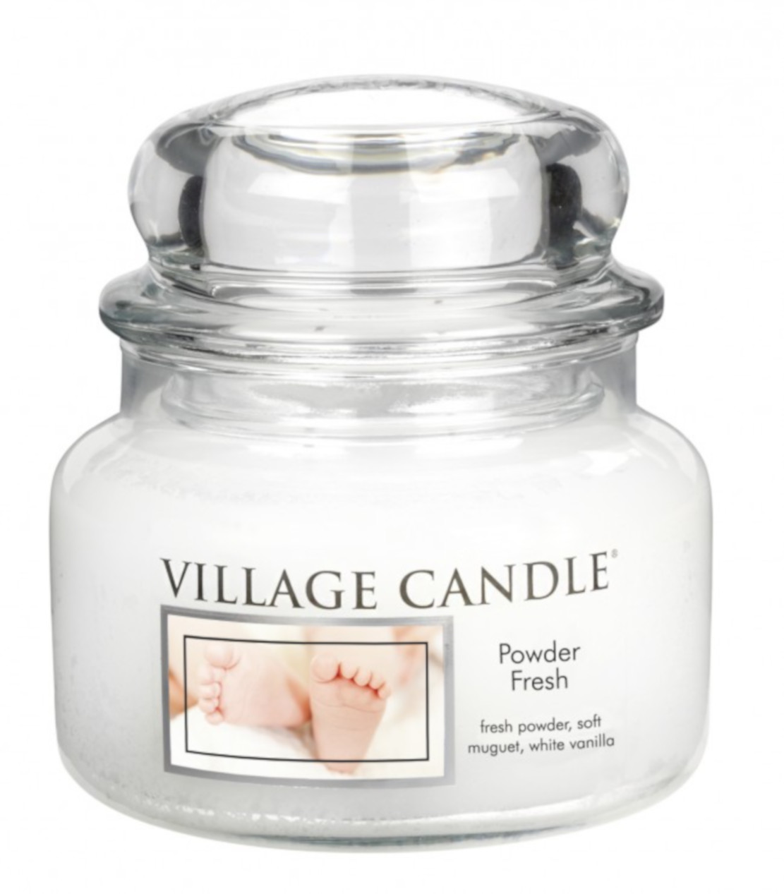 Village Candle Powder Fresh Small Jar 262g
