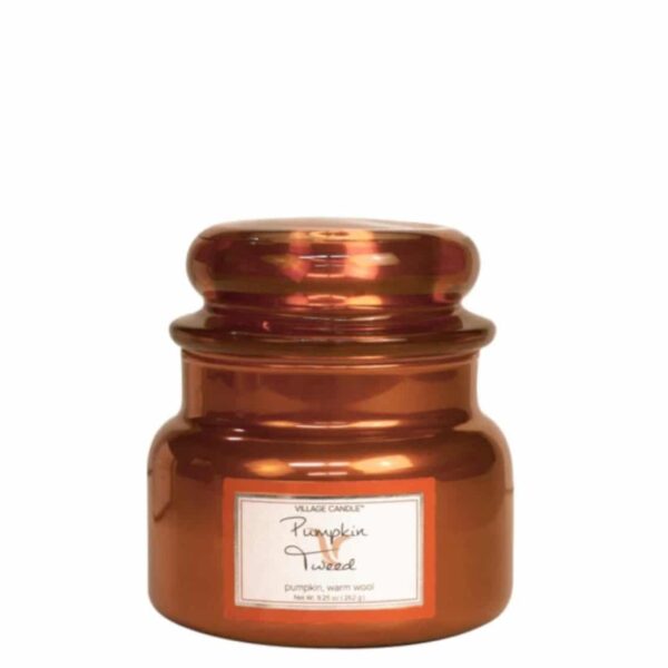 Village Candle Pumpkin Tweed Small Jar 262g