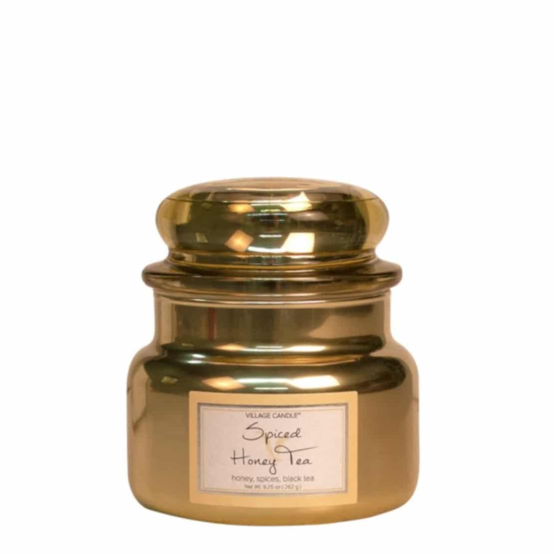 Village Candle Spiced Honey Tea Small Jar 262g