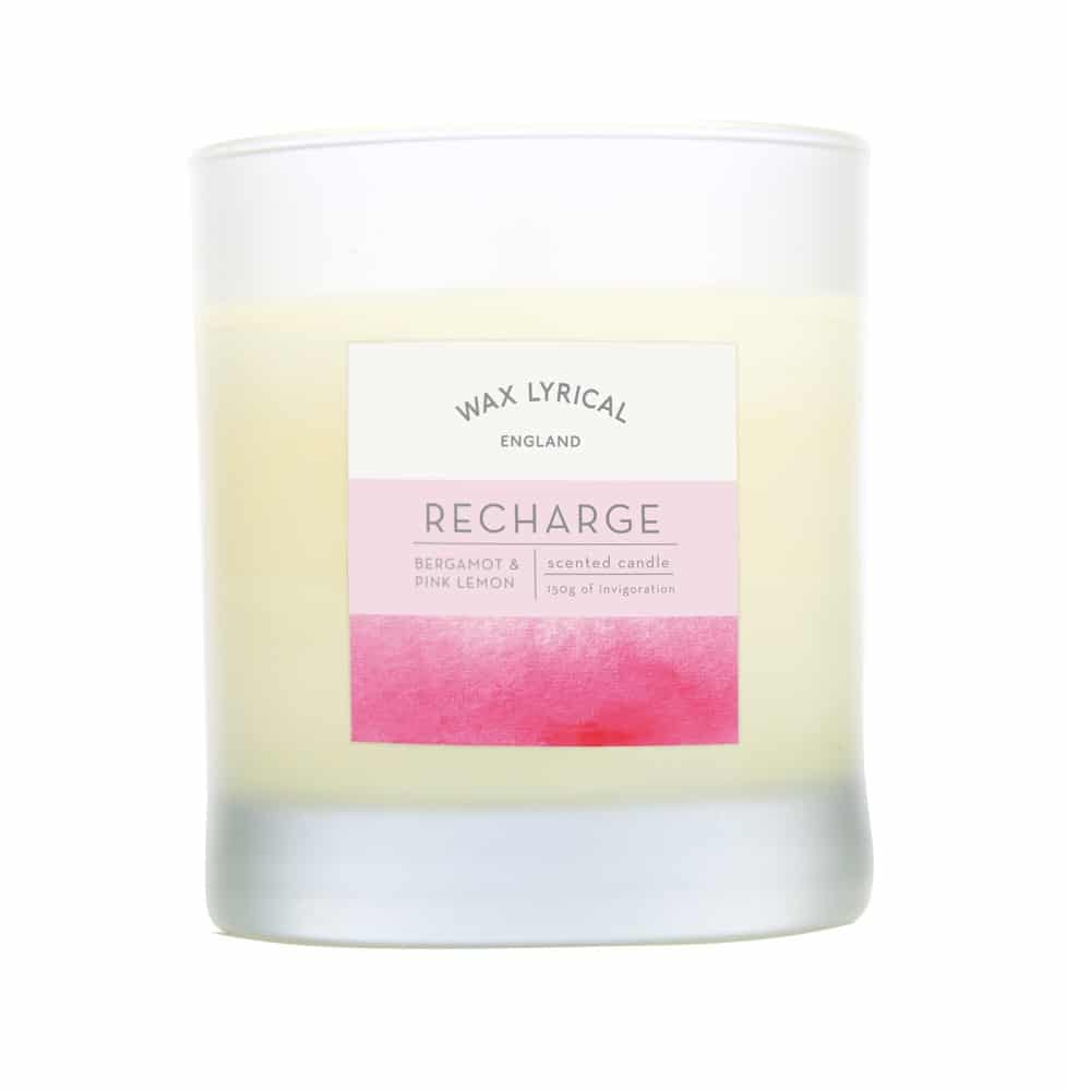 Wax Lyrical Recharge Wax Filled Glass Candle