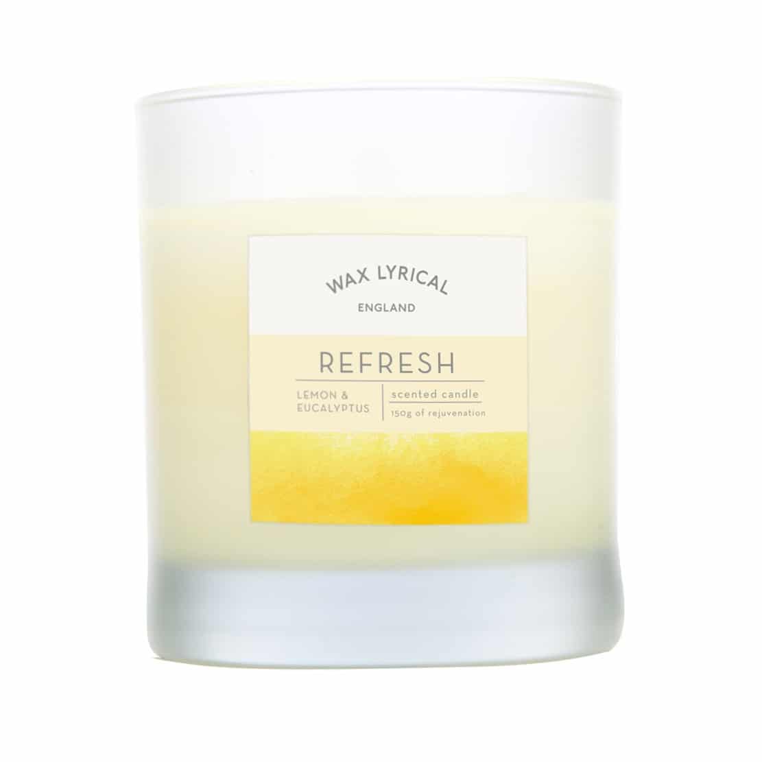 Wax Lyrical Refresh Wax Filled Glass Candle