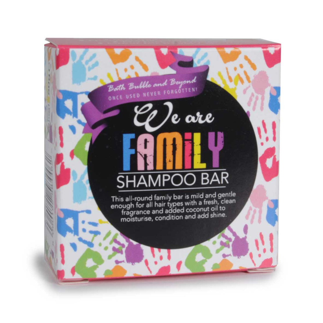 Bath Bubble and Beyond We are family Shampoo Bar