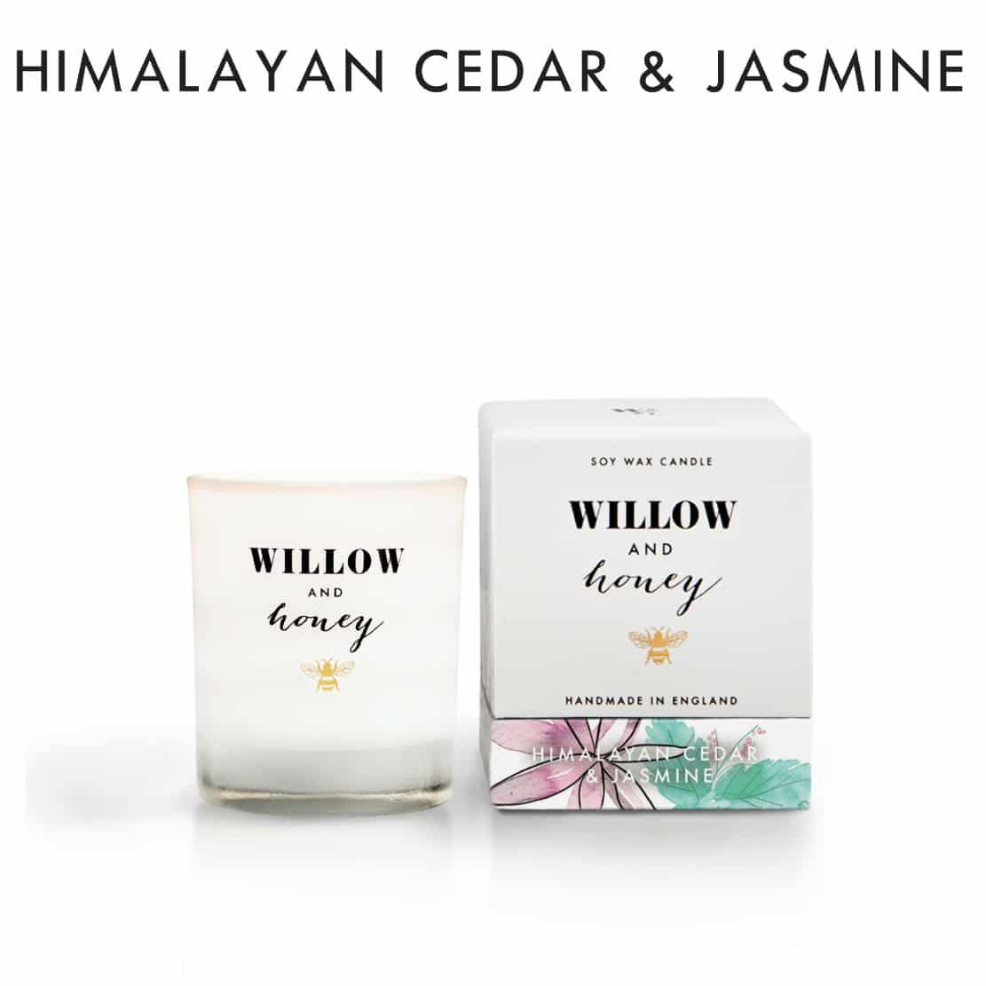 Willow and Honey Himalayan Cedar and Jasmine Candle 60g