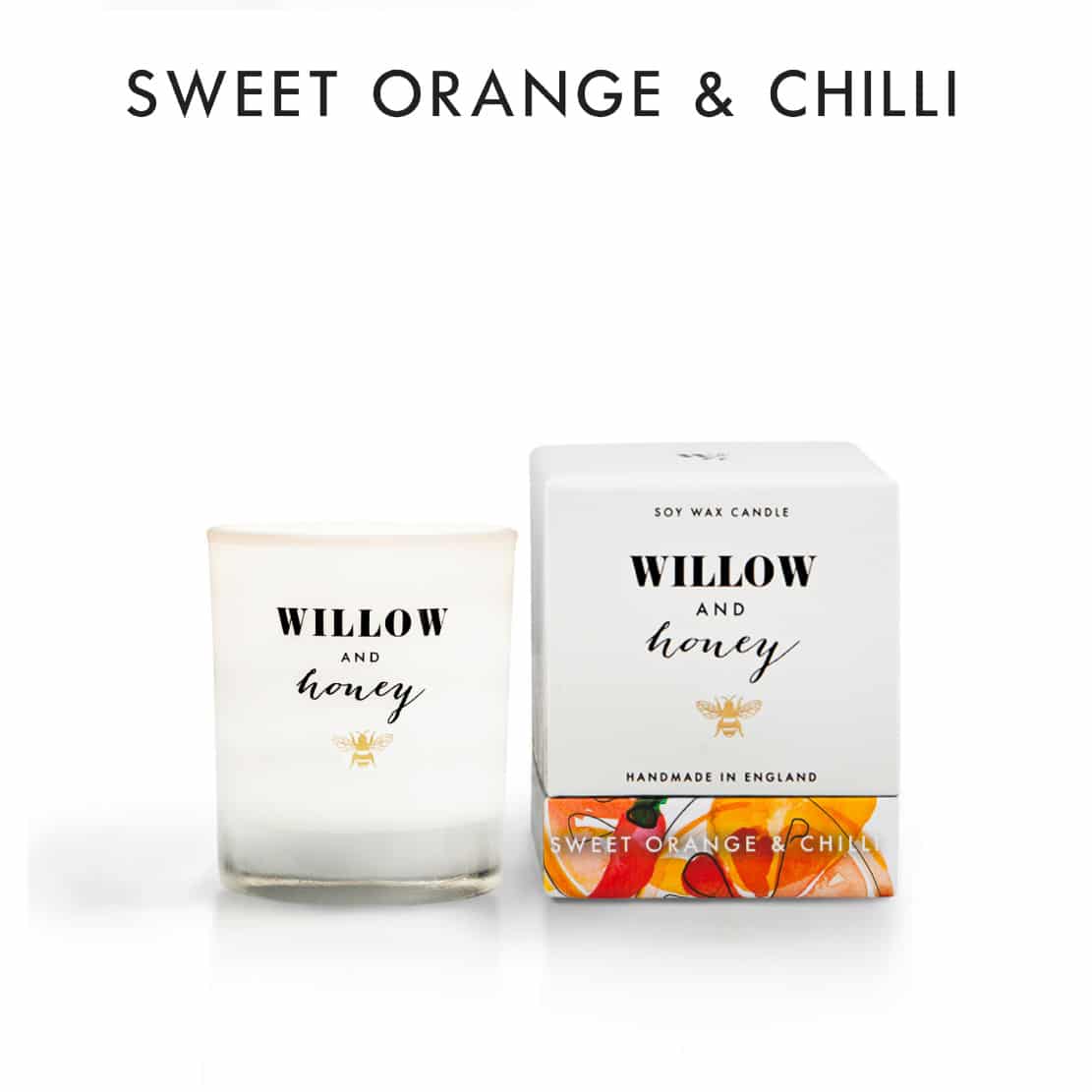 Willow and Honey Sweet Orange and Chilli Candle 60g