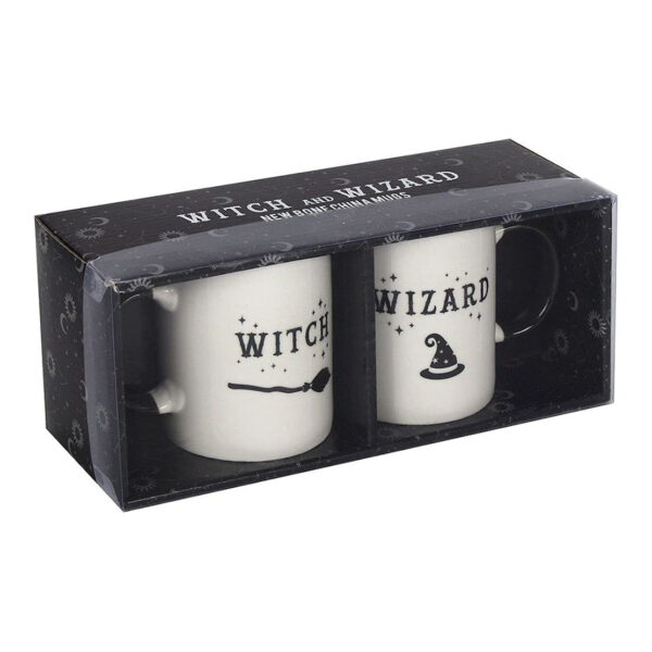 Witch and Wizard Couples Mug Set