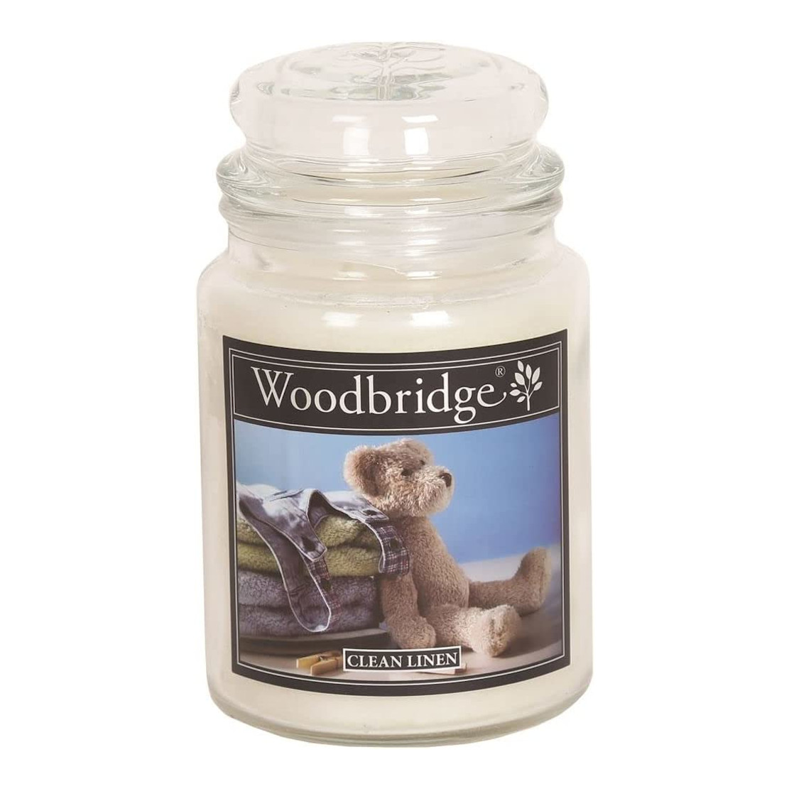 Woodbridge Clean Linen Candle Large Jar