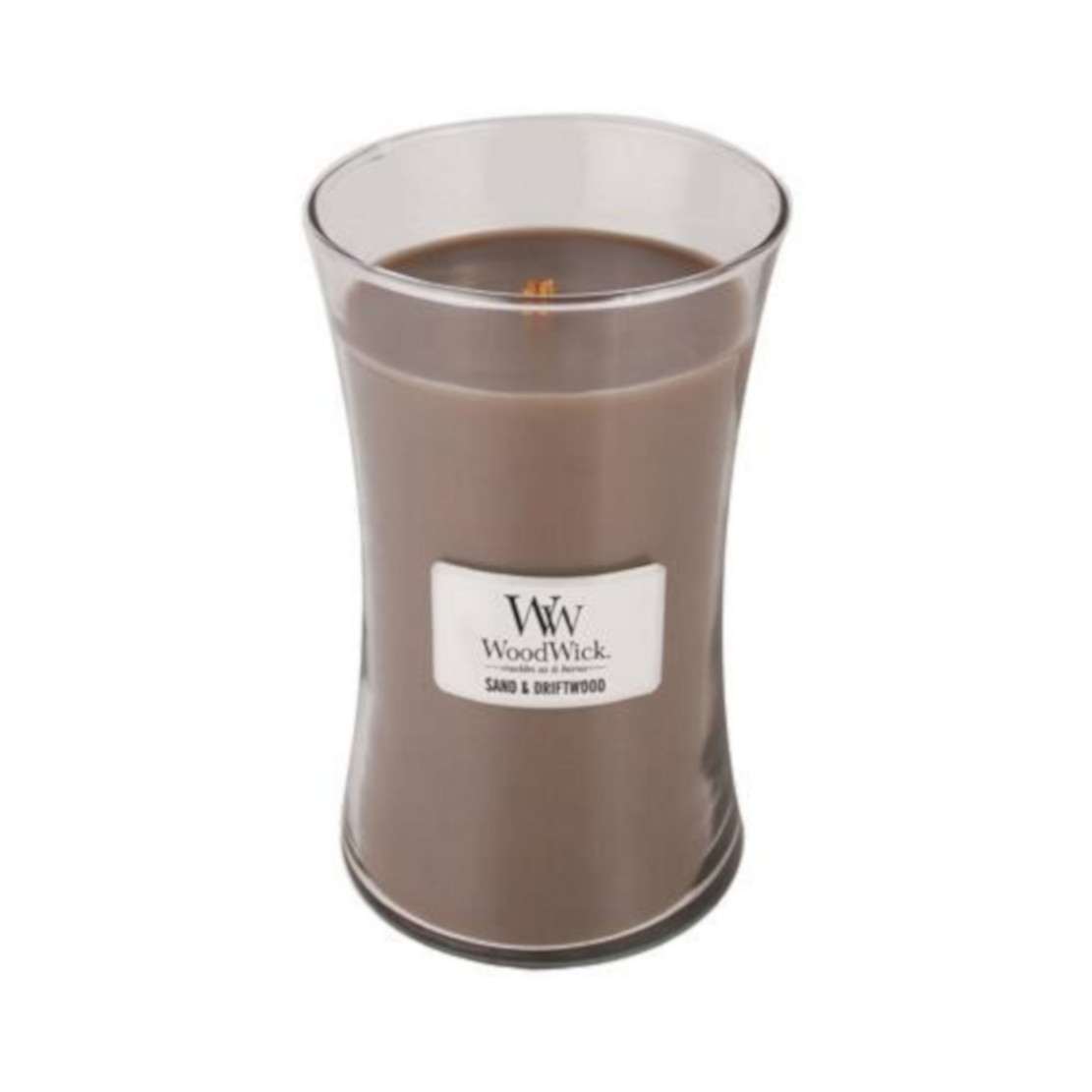 Woodwick Sand & Driftwood Large Jar Candle