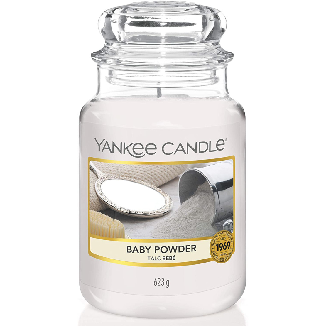 Yankee Candle Baby Powder Large Jar