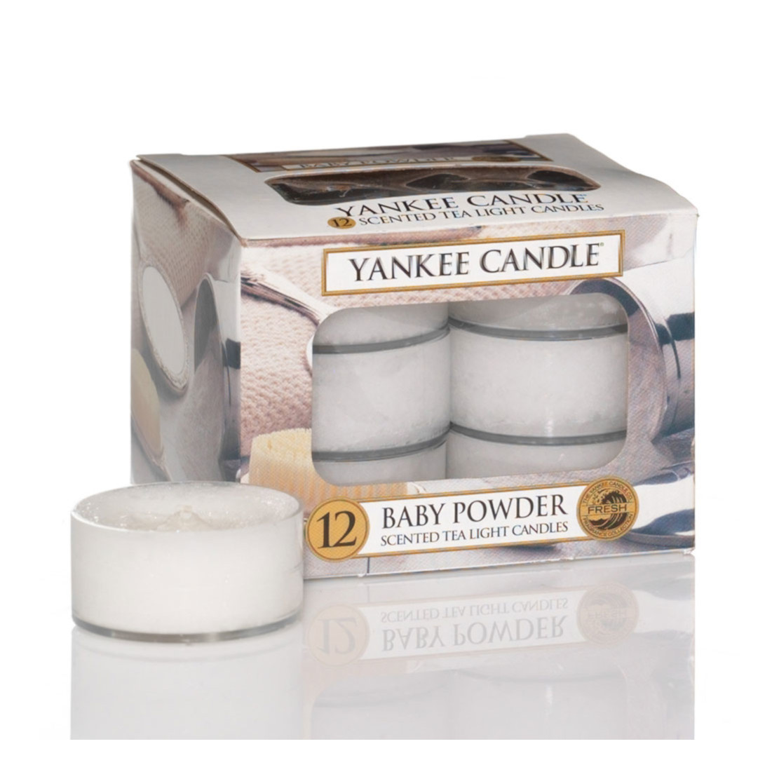 Yankee Candle Baby Powder Tea Lights