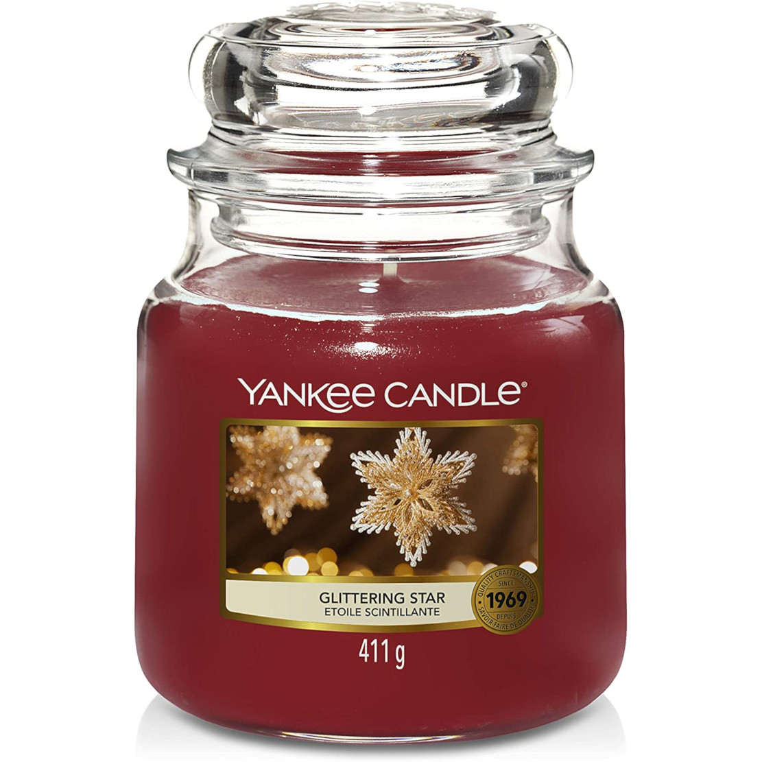 Yankee Candle Glittering Star Medium Jar