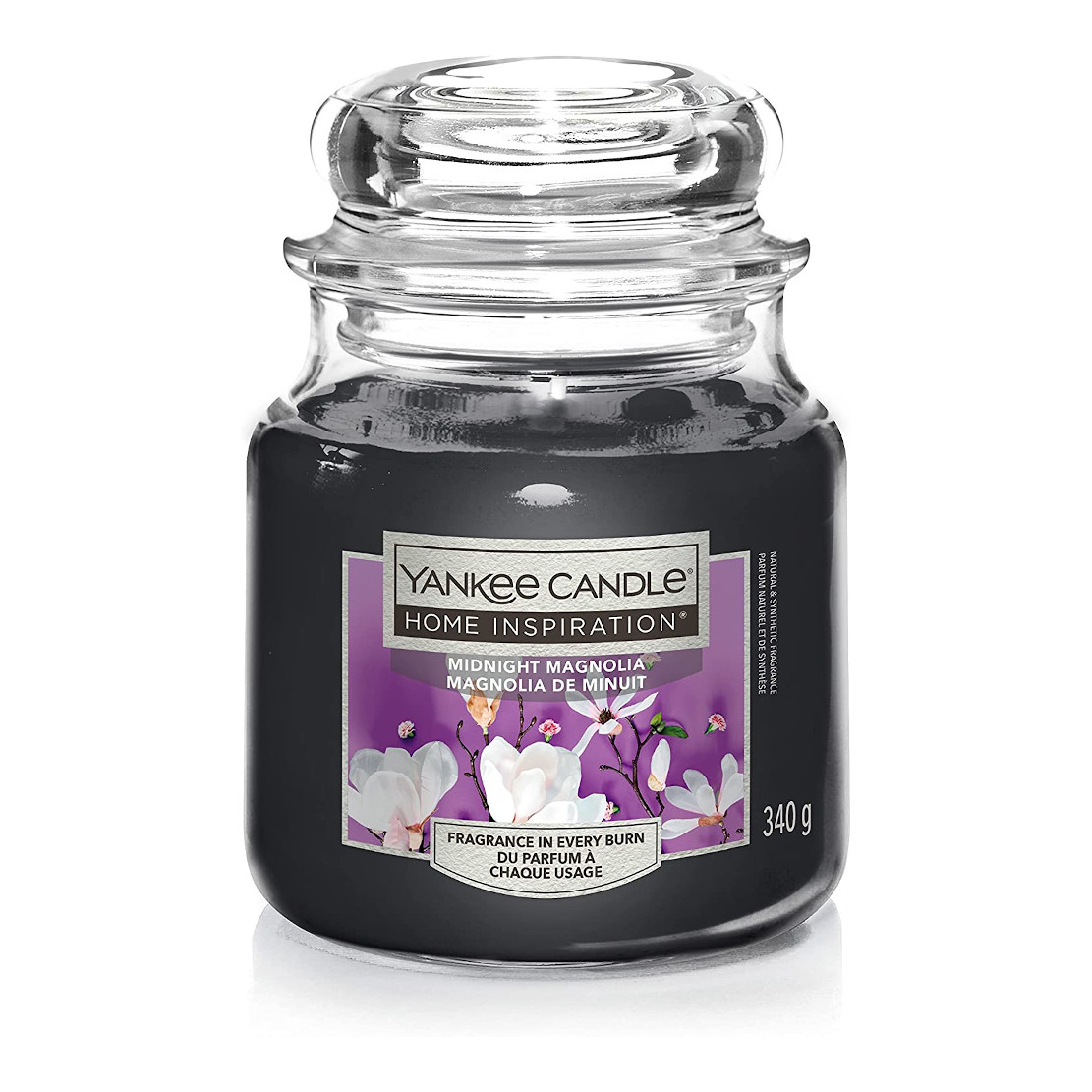 Yankee Candle Midnight Magnolia Medium Jar