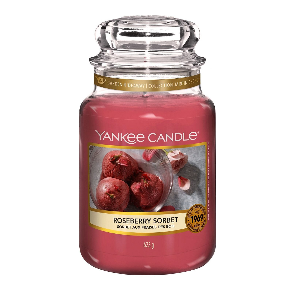 Yankee Candle Roseberry Sorbet Large Jar