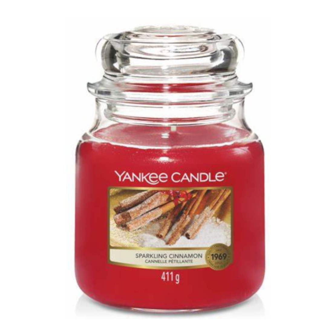 Yankee Candle Sparkling Cinnamon Medium Jar
