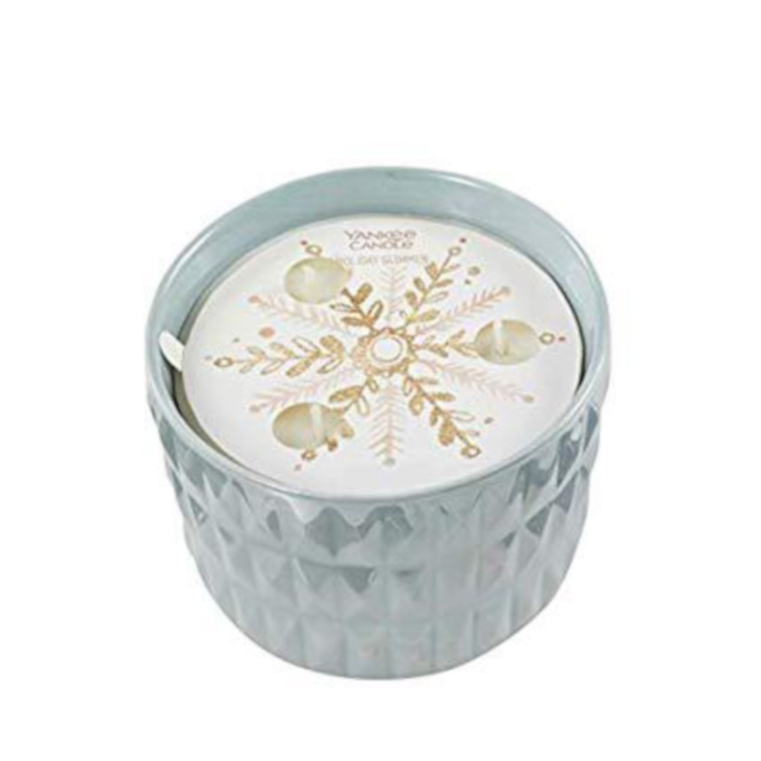 Yankee Candle Holiday Glimmer Winter Wish Ceramic Candle