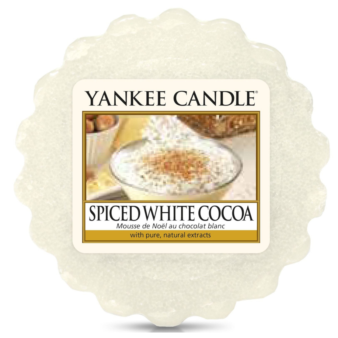Yankee Candle Spiced White Cocoa Wax Melt Tart