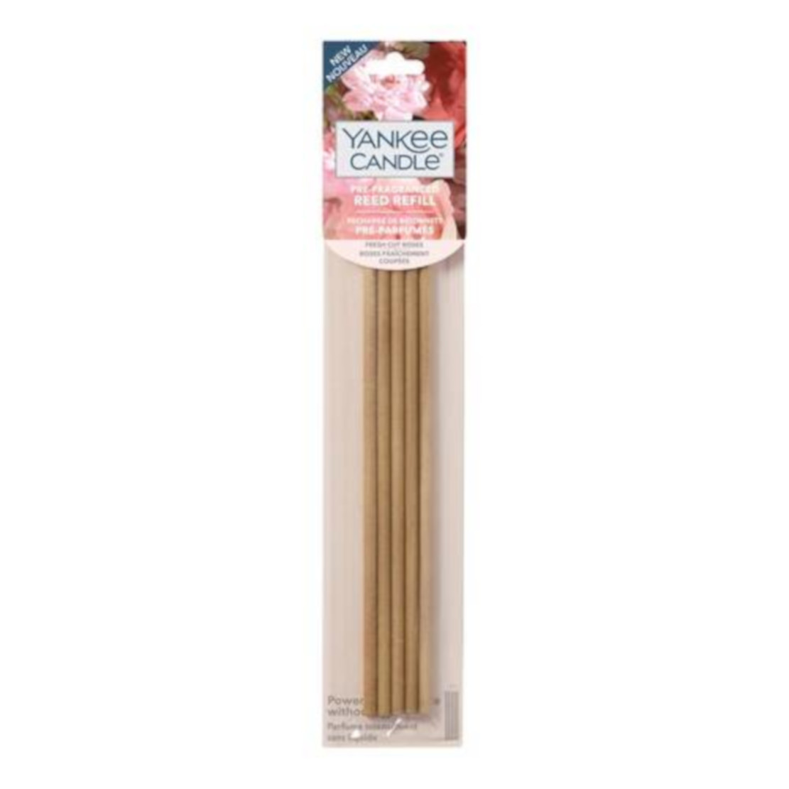 Yankee Candle Fresh Cut Roses Pre-Fragranced Reed Diffuser Refills