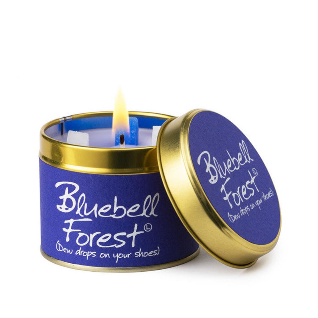 Lily Flame Bluebell Forest Scented Tin Candle